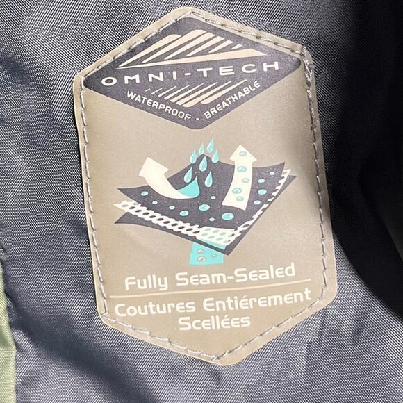 Columbia Jacket Mens XXL Green Packable Waterproof Breathable Seam Sealed - Picture 9 of 14